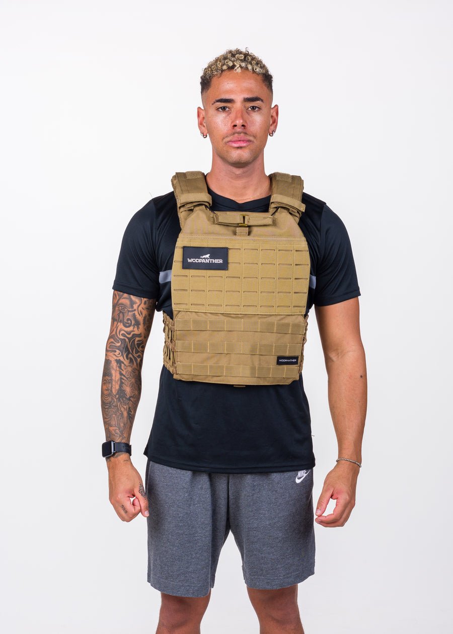PANTHER BROWN WEIGHTED VEST – WODPANTHER