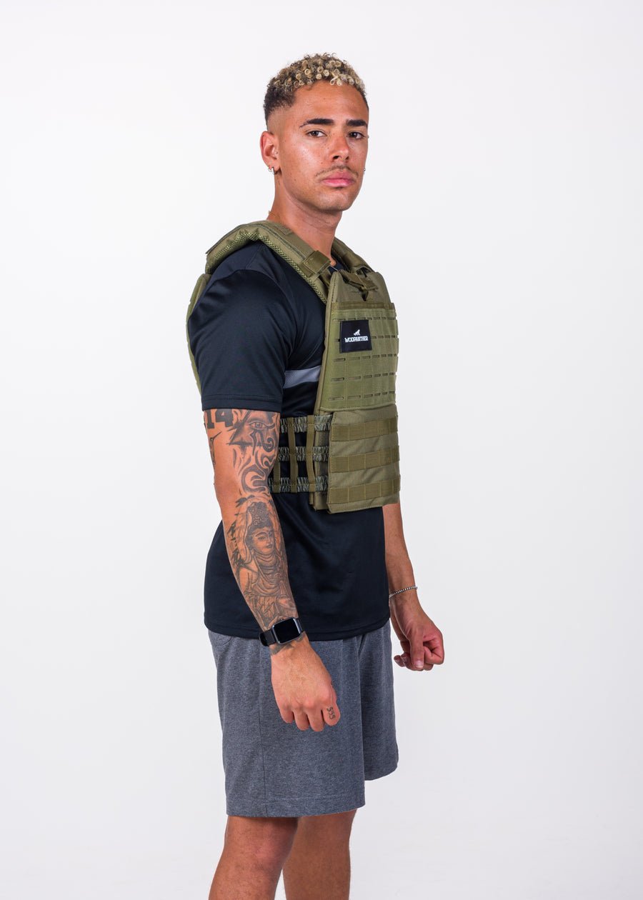 PANTHER GREEN WEIGHTED VEST